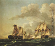 Naval Battle Between the United States and the Macedonian on Oct. 30. 1812. - 1813 - Thomas Birch