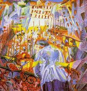 Street Noises Invade the House 1911 - Umberto Boccioni