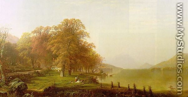 Lake George 1868 - Alfred Thompson Bricher