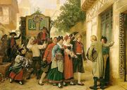 Wedding Procession 1873 - Gustav Brion