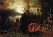 The Trappers' Camp 1861 - Albert Bierstadt