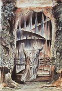Dante and Virgil at the Gates of Hell (Illustration to Dante's Inferno) - William Blake