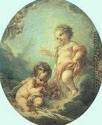 Christ and John the Baptist as Children 1758 - François Boucher