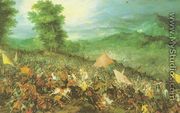 The Battle of Issus 1602 - Jan The Elder Brueghel