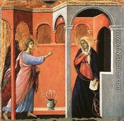 Annunciation 1308-11 - Duccio Di Buoninsegna