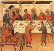 Wedding at Cana 1308-11 - Duccio Di Buoninsegna