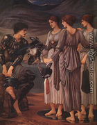 The Arming of Perseus 1885 - Sir Edward Coley Burne-Jones