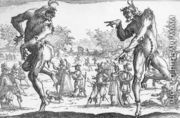 The Two Pantaloons 1616 - Jacques Callot
