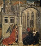 Annunciation c. 1430 - (Robert Campin) Master of Flémalle