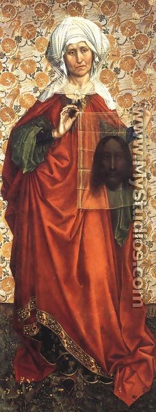 St Veronica c. 1410 - (Robert Campin) Master of Flémalle