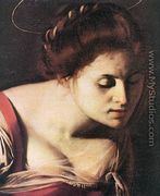 Madonna Palafrenieri (detail) 1606 - (Michelangelo) Caravaggio