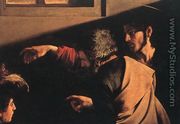 The Calling of Saint Matthew (detail 6) 1599-1600 - (Michelangelo) Caravaggio