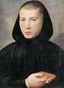 Portrait of a Young Benedictine - Giovanni Francesco Caroto