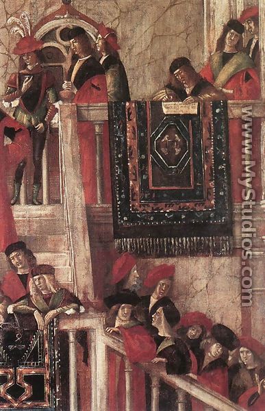 Meeting of the Betrothed Couple (detail 2) 1495 - Vittore Carpaccio