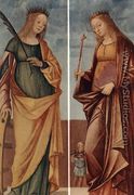 St Catherine of Alexandria and St Veneranda c. 1500 - Vittore Carpaccio