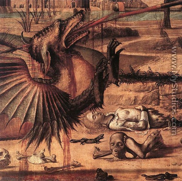 St George and the Dragon (detail 2) 1502 - Vittore Carpaccio