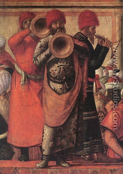 The Baptism of the Selenites (detail 1) 1507 - Vittore Carpaccio