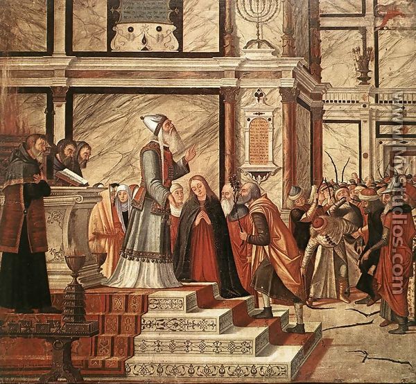 The Marriage of the Virgin 1504-08 - Vittore Carpaccio