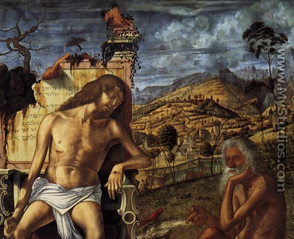 The Meditation on the Passion (detail) c. 1510 - Vittore Carpaccio