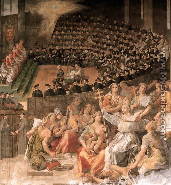 The Council of Trent 1588 - Pasquale Cati Da Iesi