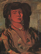 The Dakota Chief- One Horn, 1832 - George Catlin