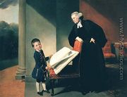 The Rev. Rendell Burroughs and son, Ellis - Johann Zoffany