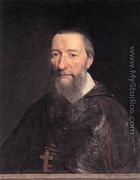 Portrait of Bishop Jean-Pierre Camus 1643 - Philippe de Champaigne