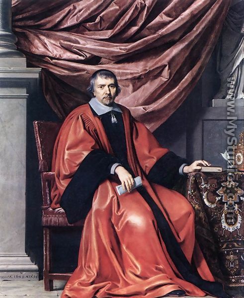 Portrait of Omer Talon 1649 - Philippe de Champaigne