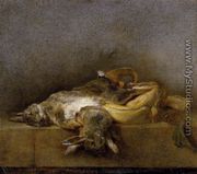 Still-Life with Two Rabbits 1750-55 - Jean-Baptiste-Simeon Chardin