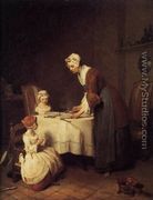 The Prayer before Meal before 1740 - Jean-Baptiste-Simeon Chardin