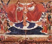 The Coronation of Mary 1454 - Enguerrand Charonton