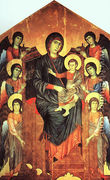 Madonna and Child in Majesty Surrounded by Angels 1270 - (Cenni Di Peppi) Cimabue