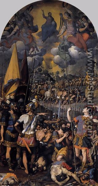 The Martyrdom of St Maurice 1583 - Romulo Cincinnato