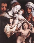 Holy Family - Cornelis van Cleve