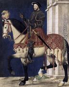 Portrait of Francis I, King of France c. 1540 - Francois Clouet