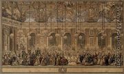 The Masked Ball Given by the King 1745 - Charles-Nicolas II Cochin