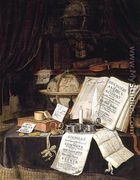 Vanitas Still-Life 1697 2 - Edwart Collier