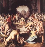 Massacre of the Innocents 1591 - Cornelis Cornelisz Van Haarlem