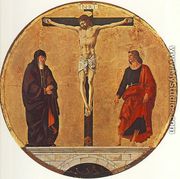The Crucifixion (Griffoni Polyptych) 1473 - Francesco Del Cossa