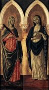 Sts Agatha and Lucy 1480s - Guidoccio Cozzarelli
