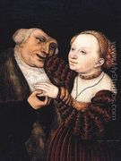 The Ill Matched Lovers - Lucas The Younger Cranach