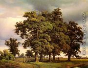 Oak Trees 1833 - Georg - Heinrich Crola