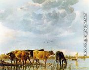 Cows in the Water - Aelbert Cuyp