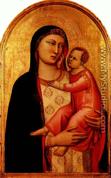 Madonna and Child 1335 - Bernardo Daddi