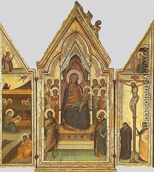 Triptych 1335-40 - Bernardo Daddi