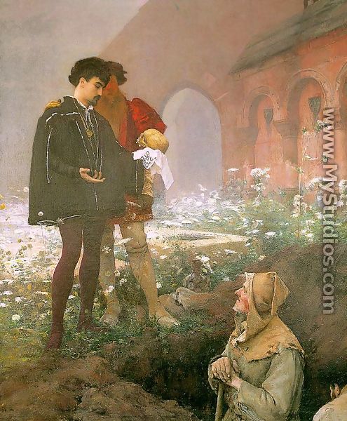 Hamlet and the Gravediggers 1883 - Pascal-Adolphe-Jean Dagnan-Bouveret