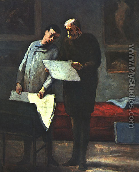 Advice to a Young Artist 1860 - Honoré Daumier