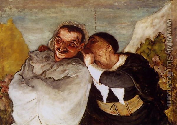 Crispin and Scapin 1858-60 - Honoré Daumier