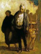 Wandering Saltimbanques 1847-50 - Honoré Daumier