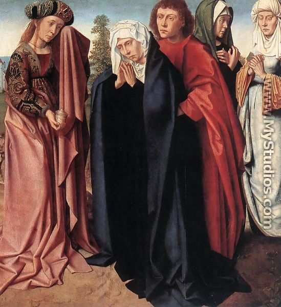 The Holy Women and St John at Golgotha 1480-85 - Gerard David